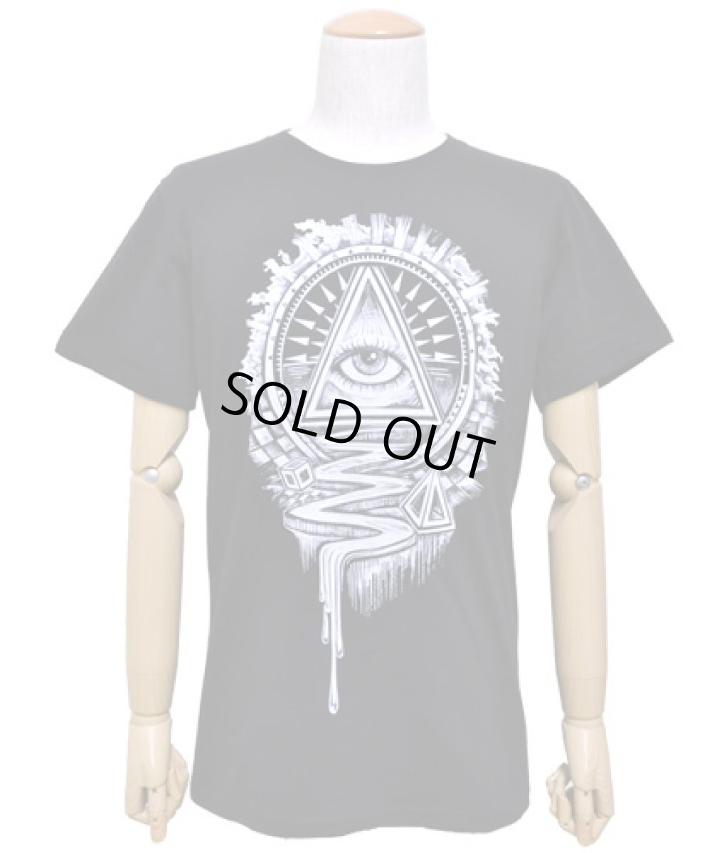 画像2: PLAZMA メンズTシャツ「Unliminati / ブラック」 (2)