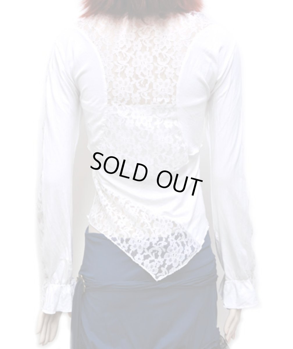 画像3: KAYO - Anime Clothing「2ピース・カーディガントップ / ホワイト」 (3)