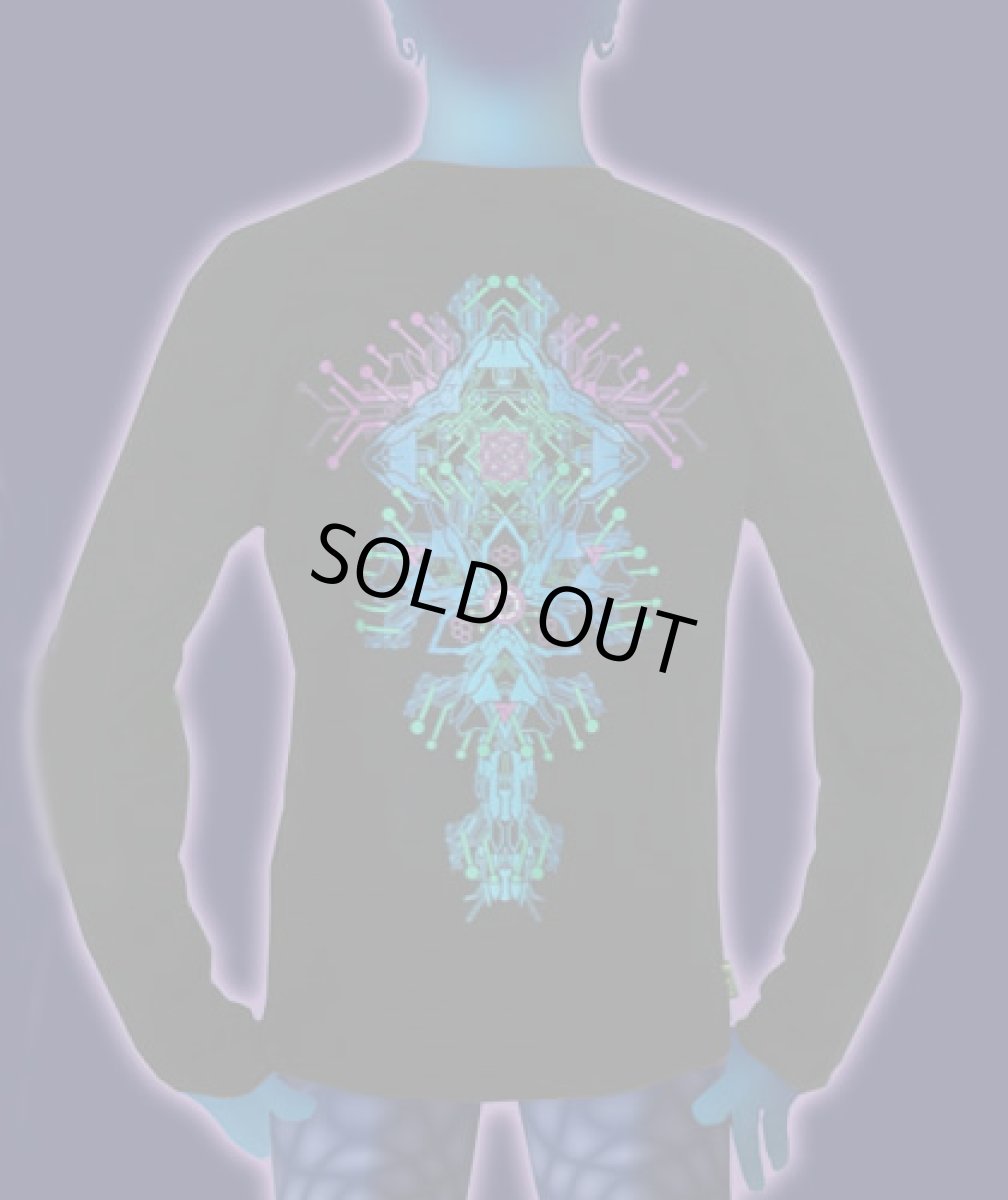 画像3: SPACE TRIBEメンズ・長袖Tシャツ「UltraHedron」 (3)