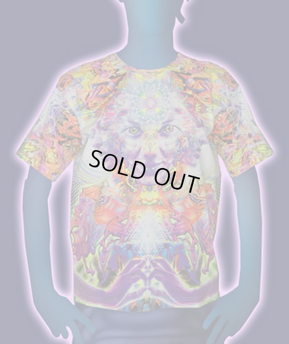 画像2: SPACE TRIBEメンズ・Tシャツ「Namaste」 (2)