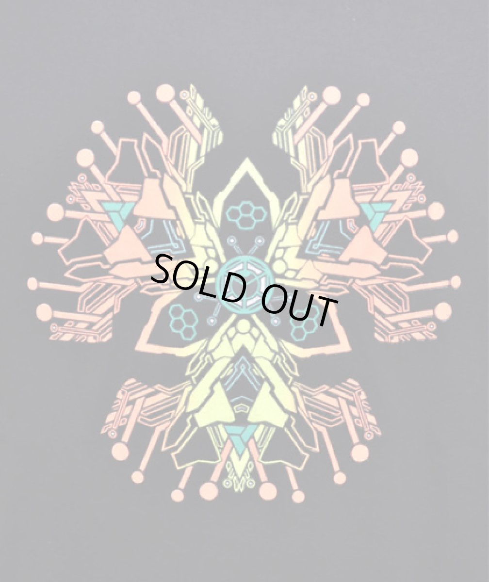 画像4: SPACE TRIBEメンズ・長袖Tシャツ「Fire Hedron」 (4)