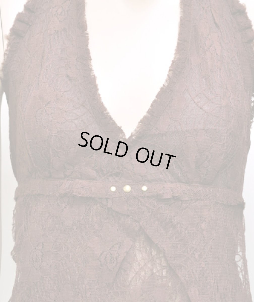 画像2: FREE SPIRIT レディース・ノースリーブ「Grace / ブラウン」 (2)