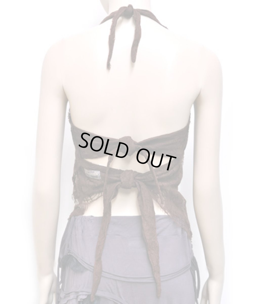 画像4: FREE SPIRIT レディース・ノースリーブ「Grace / ブラウン」 (4)