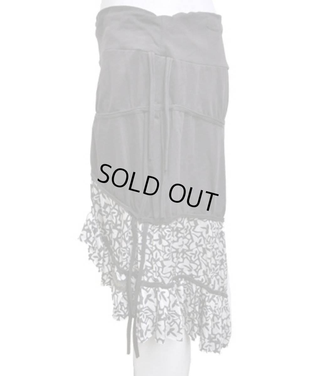 画像2: FREE SPIRIT レディース・スカート / グレー×花柄 (2)