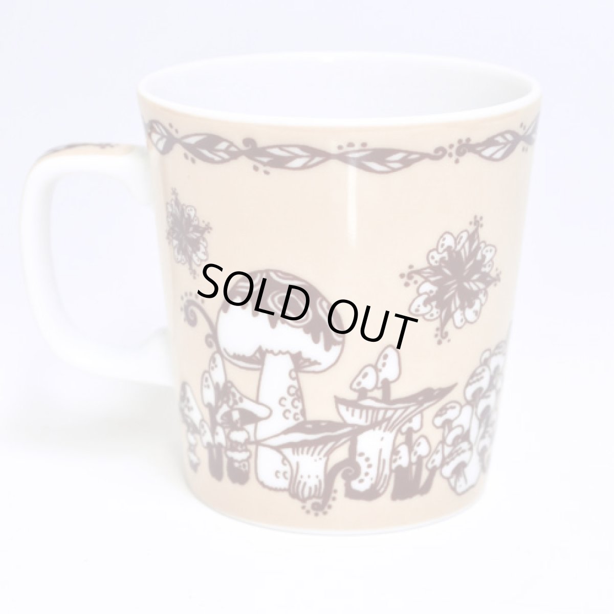 画像3: NETTAIYA マグカップ「きのこ/ベージュイエロー」 (3)