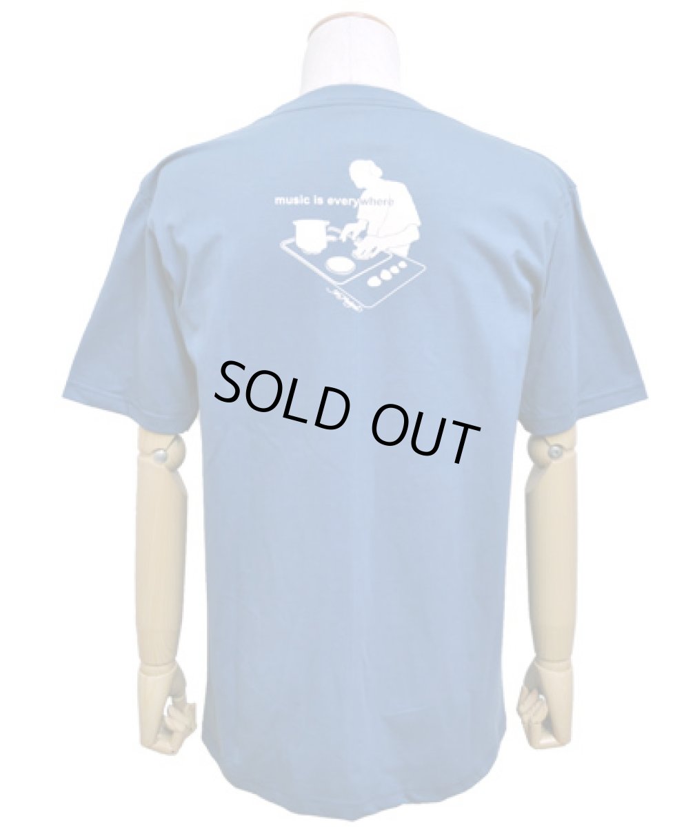 画像3: メンズ・Tシャツ「Music is Everywhere  / ブルー」 (3)