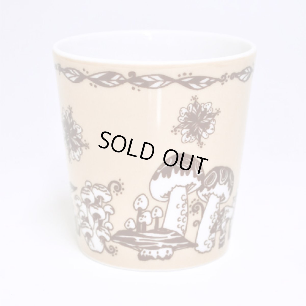 画像2: NETTAIYA マグカップ「きのこ/ベージュイエロー」 (2)