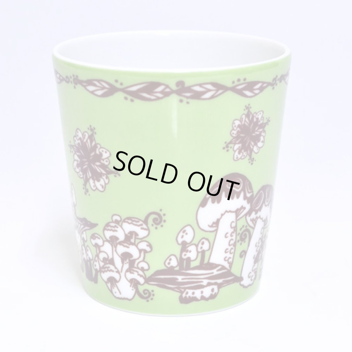 画像2: NETTAIYA マグカップ「きのこ／グリーン」 (2)