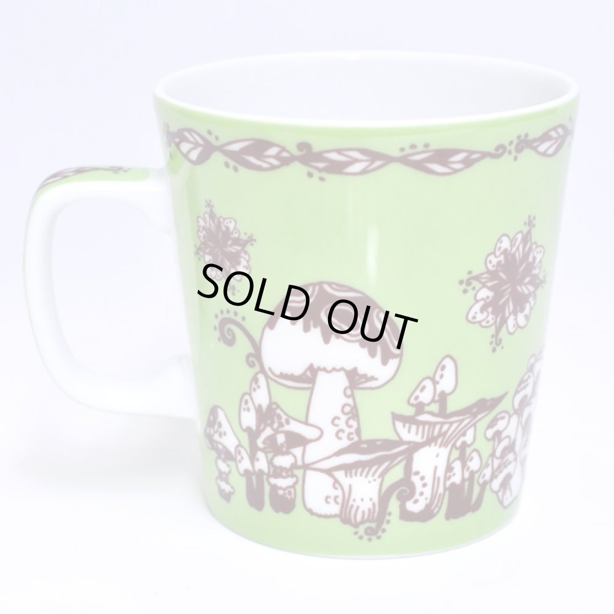 画像3: NETTAIYA マグカップ「きのこ／グリーン」 (3)