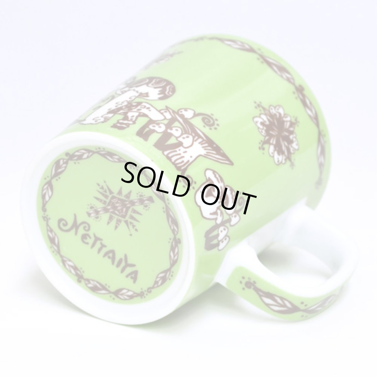 画像4: NETTAIYA マグカップ「きのこ／グリーン」 (4)