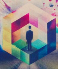 画像3: IMAGINARY FOUNDATION メンズ・サブリメイションTシャツ「SQUARED」 (3)