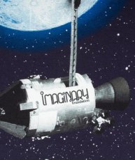 画像4: IMAGINARY FOUNDATIONメンズ半袖Tシャツ「MOON TAG / ネイビー」 (4)