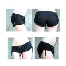 画像5: KAYO - Anime Clothing ショートパンツ「Eclipse Booty Shorts / ブラック」 (5)