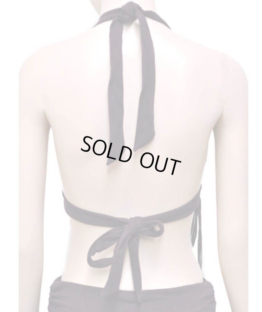 画像4: KAYO - Anime Clothing ノースリーブ「Xavi String Bra / プラム」 (4)