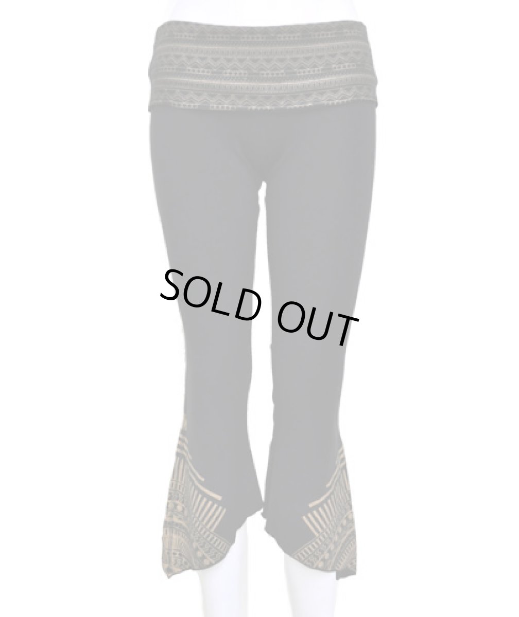 画像2: KAYO - Anime Clothing  レディース・パンツ「Eclipse Pants / ブラック」 (2)