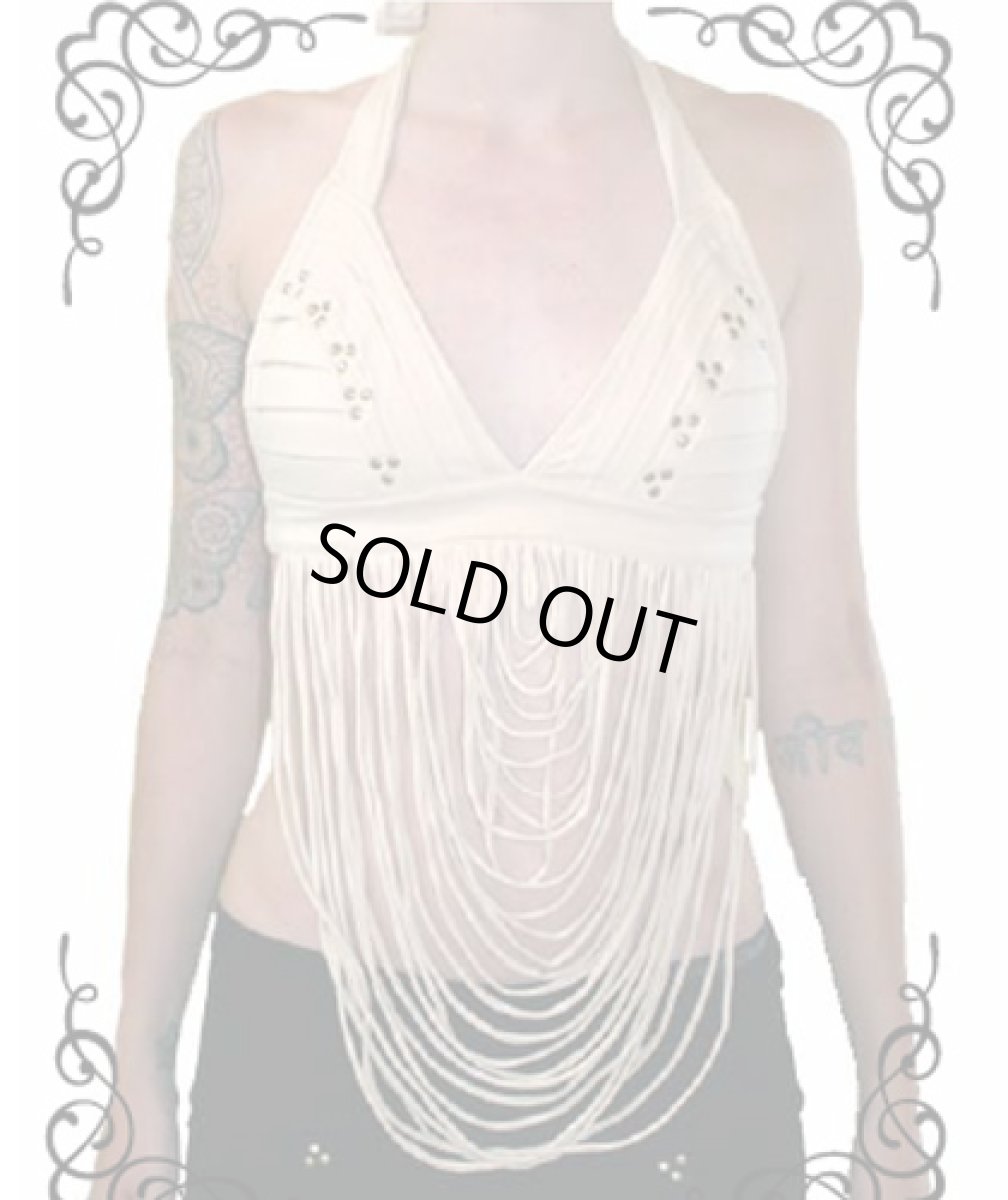 画像5: KAYO - Anime Clothing ノースリーブ「Xavi String Bra / プラム」 (5)