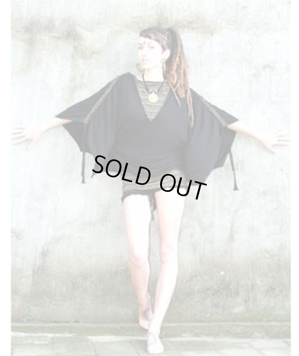画像5: KAYO - Anime Clothing トップス「Eclipse Kimono Top / オリーブ」 (5)