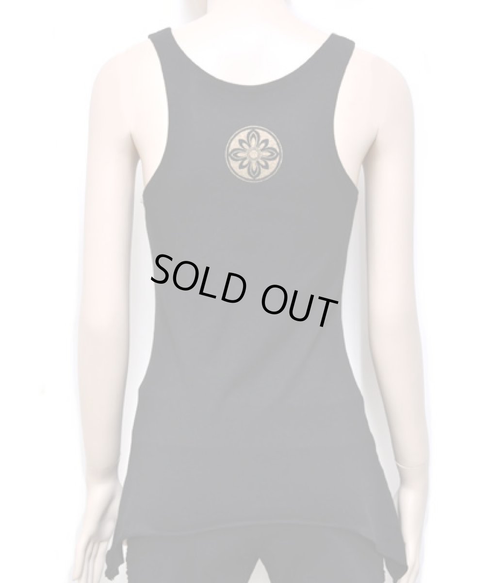 画像3: KAYO - Anime Clothing ノースリーブ「Aztec Sun Tank / ブラック」 (3)