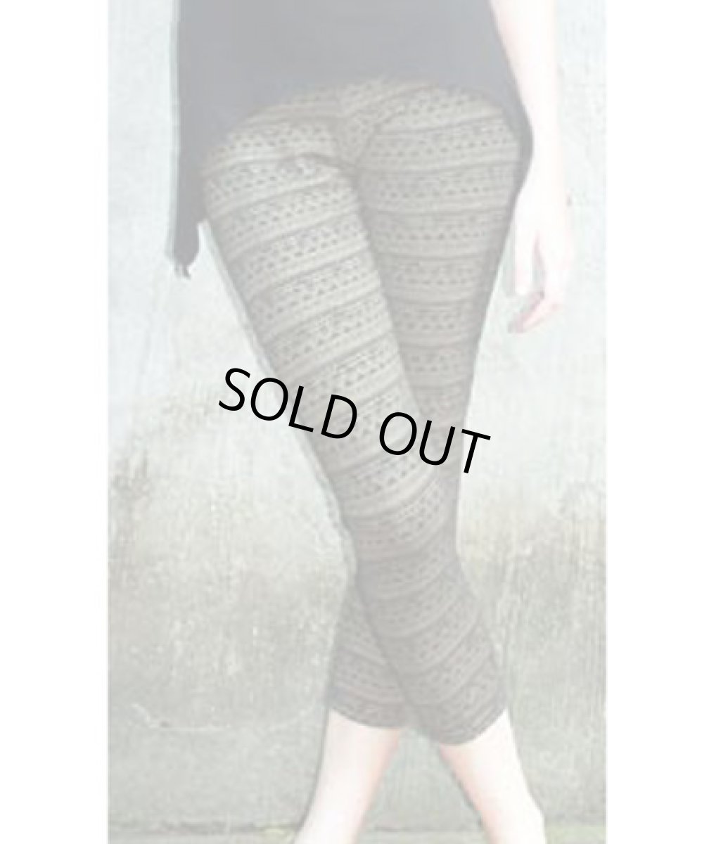 画像1: KAYO - Anime Clothing レギンス「Eclipse Print Legging / ブラック」 (1)