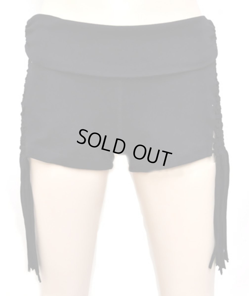 画像4: KAYO - Anime Clothing  レディース・パンツ「Shimmy Shorts / ブラック」 (4)