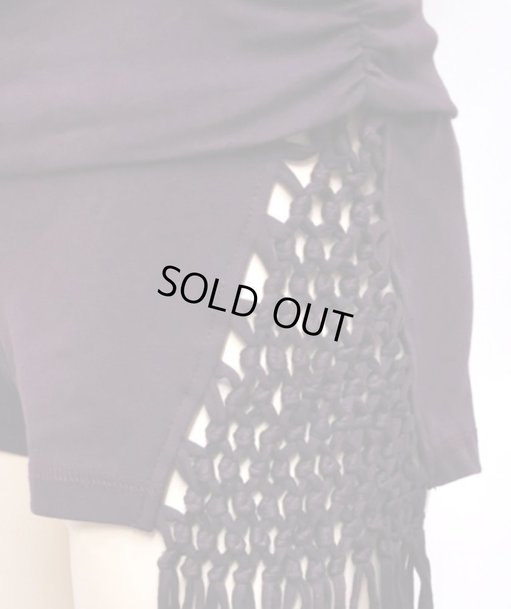 画像2: KAYO - Anime Clothing  レディース・パンツ「Shimmy Shorts / プラム」 (2)