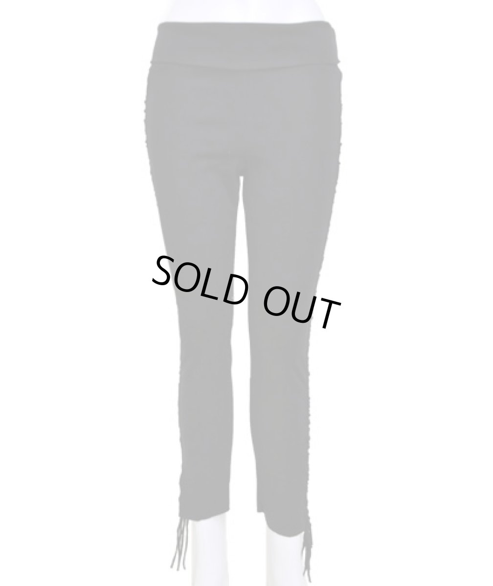 画像4: KAYO - Anime Clothing  レギンス「Shimmy Macrame Legging / ブラック」 (4)