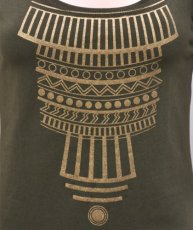 画像2: KAYO - Anime Clothing ノースリーブ「Eclipse Tank / オリーブ」 (2)