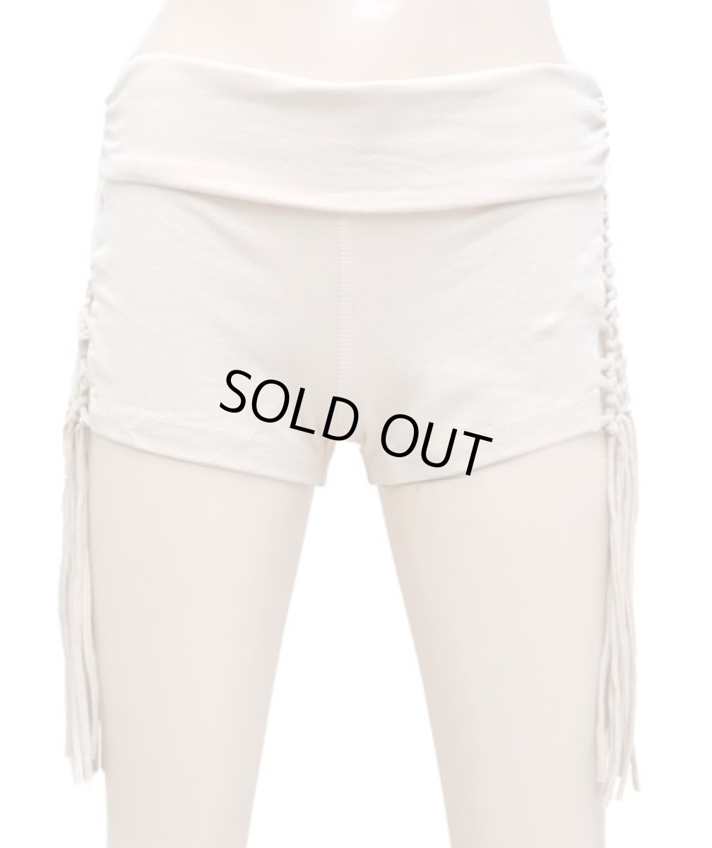 画像2: KAYO - Anime Clothing  レディース・パンツ「Shimmy Shorts / ベージュ」 (2)