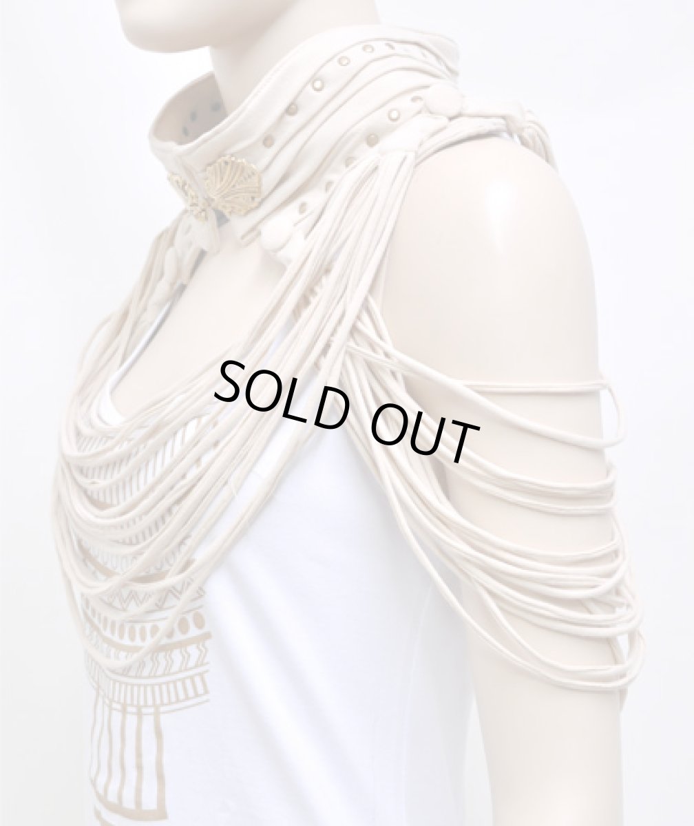 画像2: KAYO - Anime Clothing 「Xavi Shoulder Strings / ベージュ」 (2)