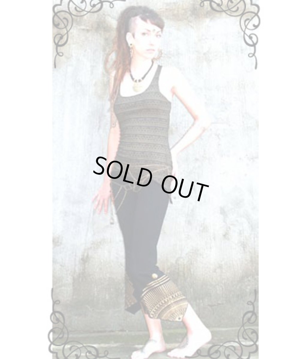 画像5: KAYO - Anime Clothing ノースリーブ「Eclipse Print Tank / プラム」 (5)