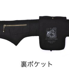 画像5: KAYO - Anime Clothing ウエストバッグ「Pleated Skirt Belt / ブラック」 (5)