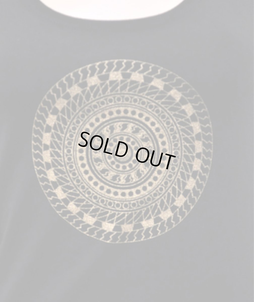 画像2: KAYO - Anime Clothing ノースリーブ「Aztec Sun Tank / ブラック」 (2)