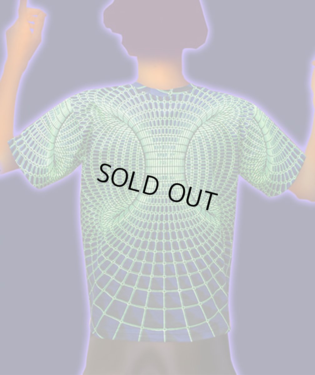 画像2: SPACE TRIBEメンズ・Tシャツ「クラシックサイズ - Midnite Vortex」 (2)