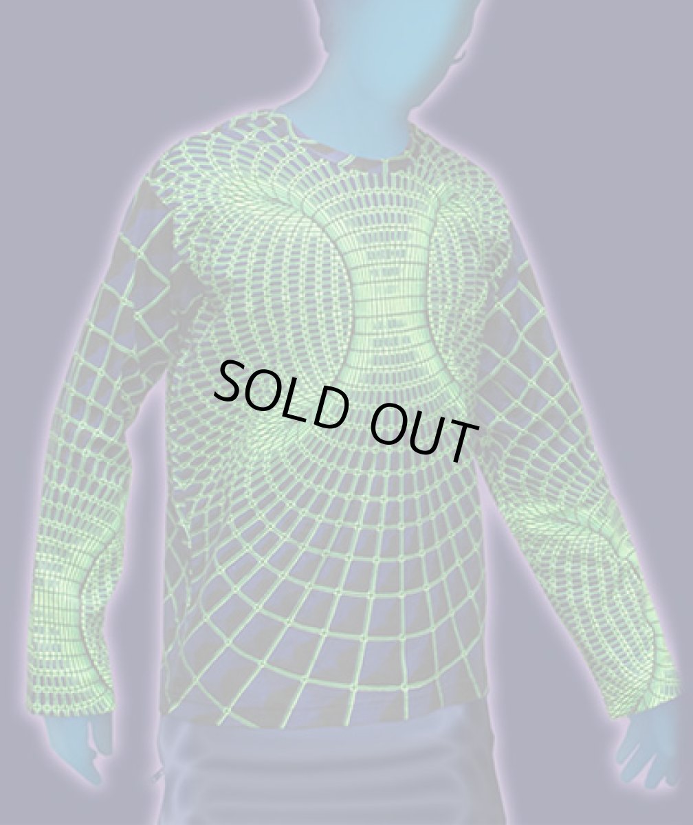 画像2: SPACE TRIBEメンズ・長袖カットソー「クラシックサイズ - Midnite Vortex」 (2)