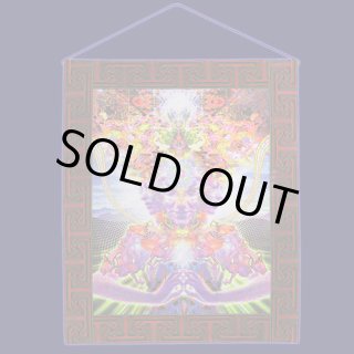 バティック タペストリー Psychedelic Garden バティック タペストリー Psychedelic Garden