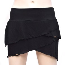 画像2: KAYO - Anime Clothing  スカート「Bamboo Origami Skirt / ブラック」 (2)