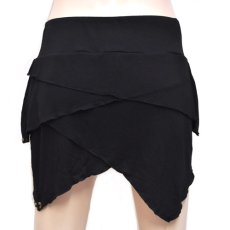 画像4: KAYO - Anime Clothing  スカート「Bamboo Origami Skirt / ブラック」 (4)