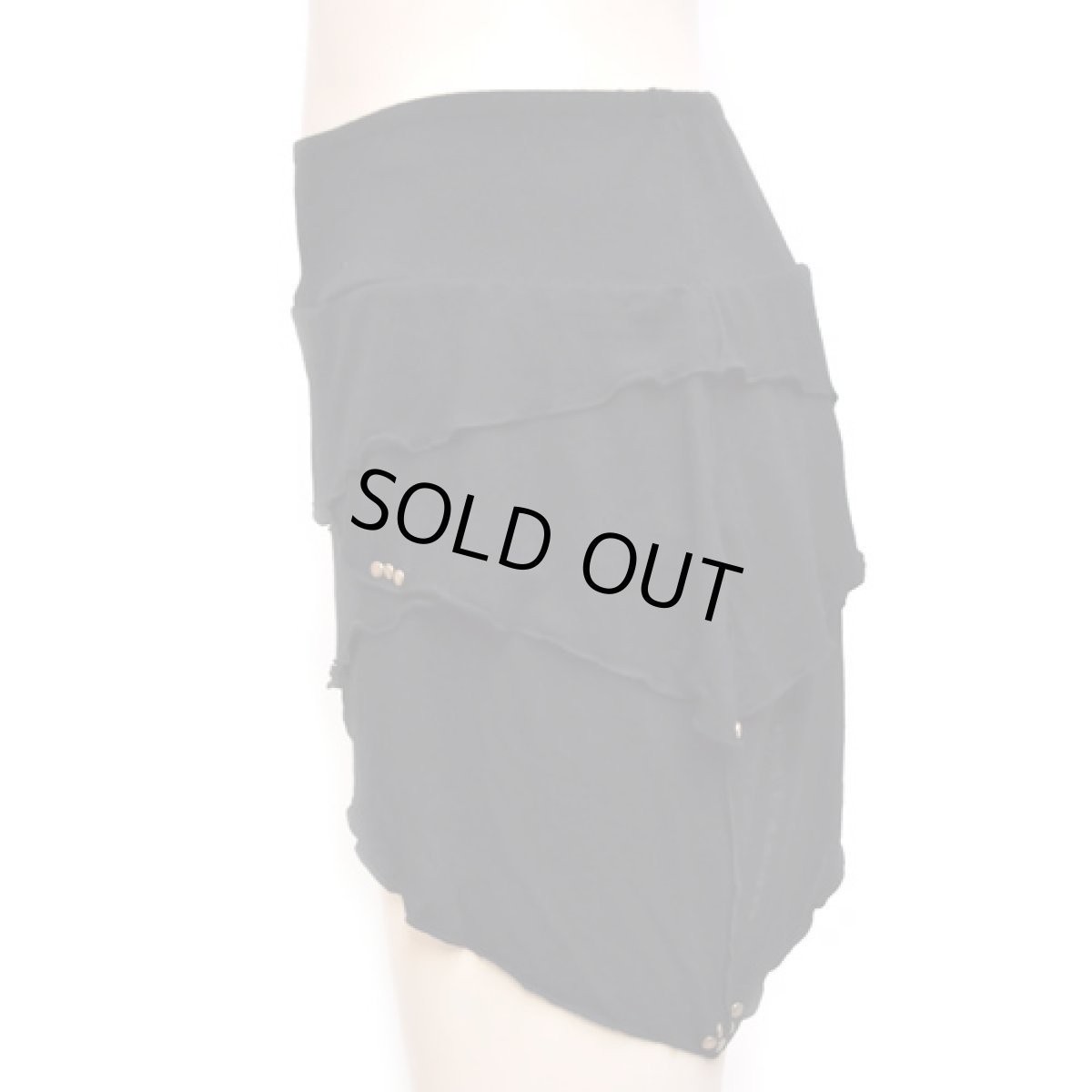 画像3: KAYO - Anime Clothing  スカート「Bamboo Origami Skirt / ブラック」 (3)