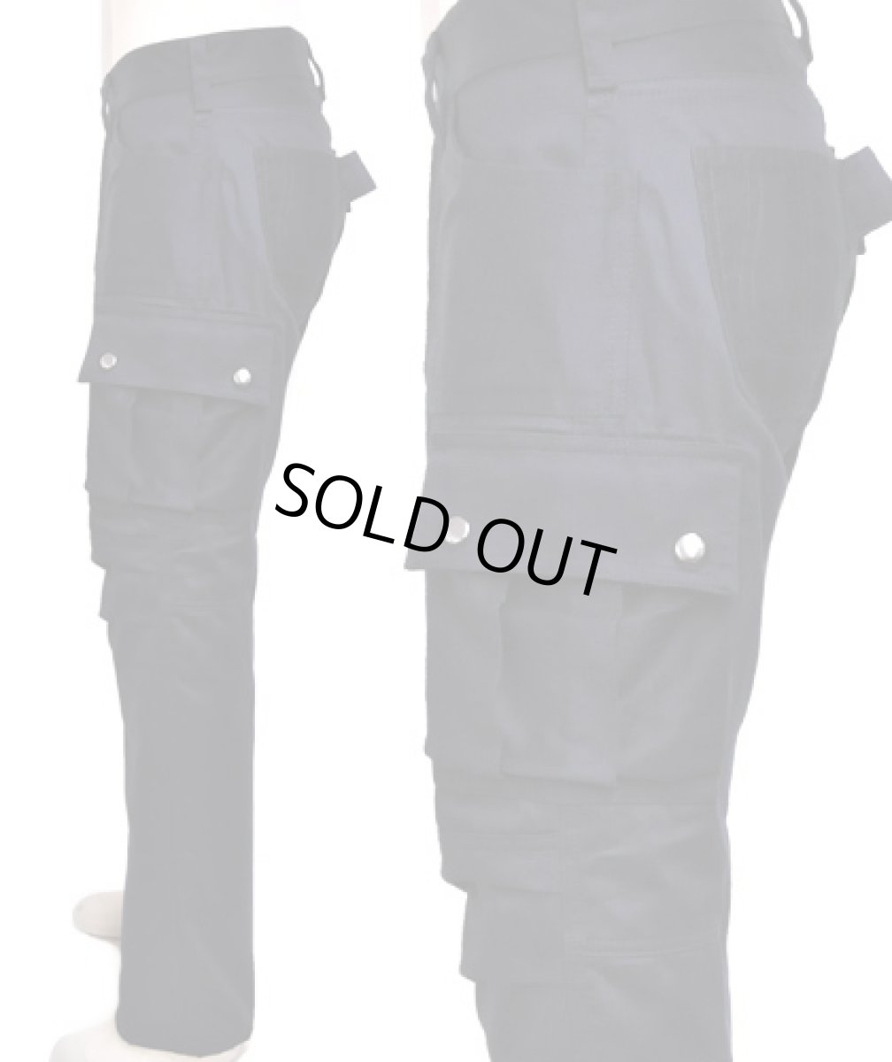 画像3: BONE メンズ・サマーカーゴパンツ / ダークネイビー (3)