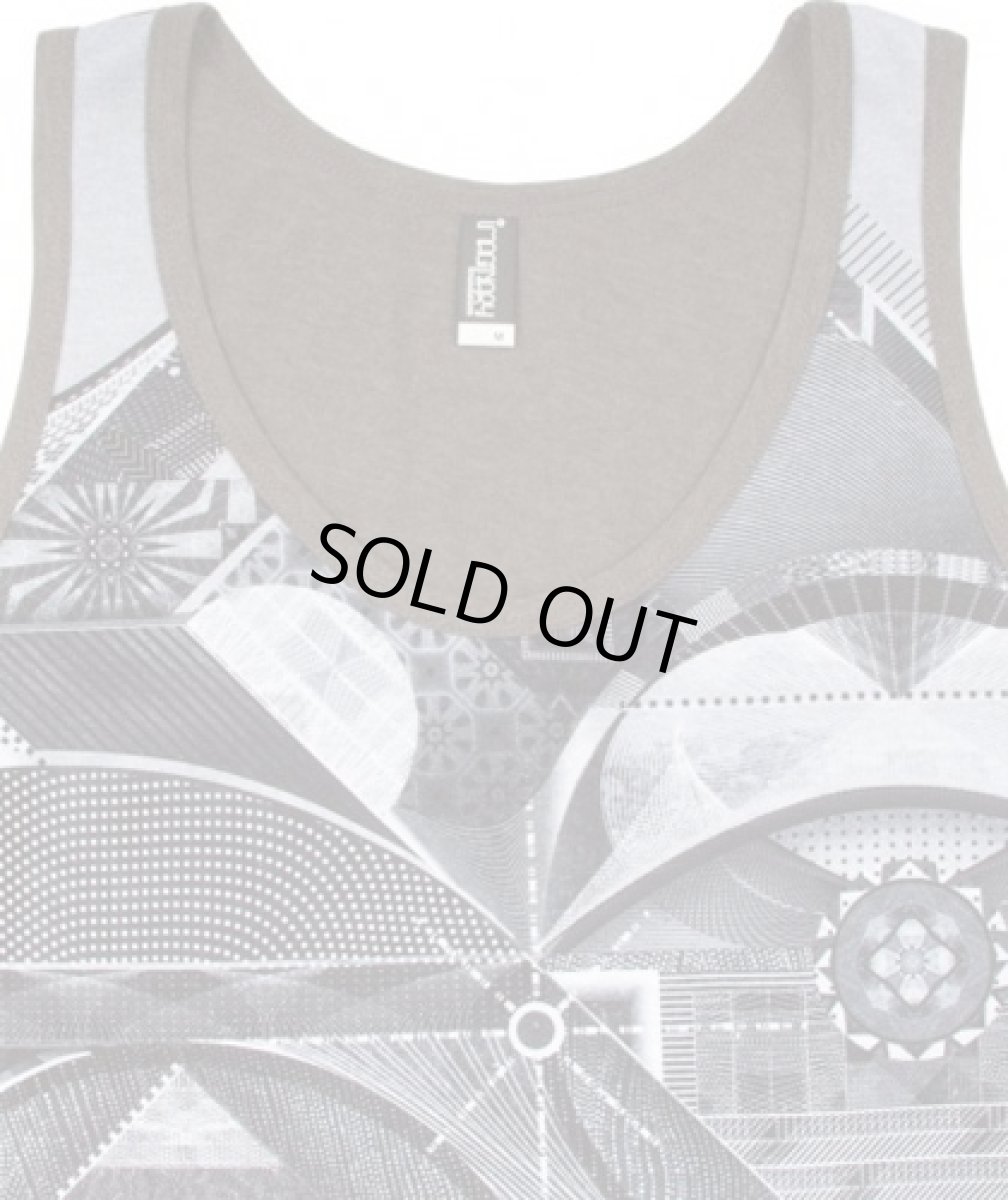 画像3: IMAGINARY FOUNDATION メンズ・サブリメイション・タンクトップ「PATTERNIST」 (3)