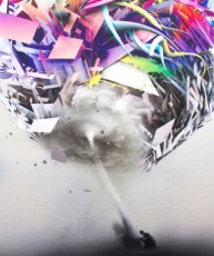 画像5: IMAGINARY FOUNDATION メンズ・サブリメイションTシャツ「WHIRLWIND」 (5)