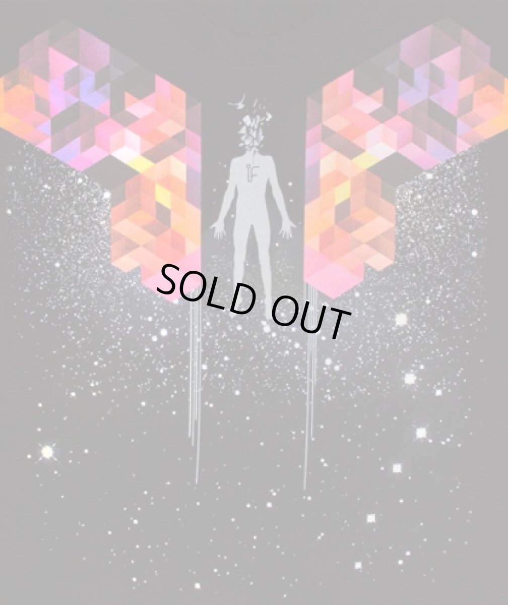 画像2: IMAGINARY FOUNDATIONメンズ半袖Tシャツ「ELEVATE / ブラック」 (2)