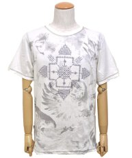 画像1: PSYLO メンズ・半袖Tシャツ「Semilan Tee / アイボリー」 (1)