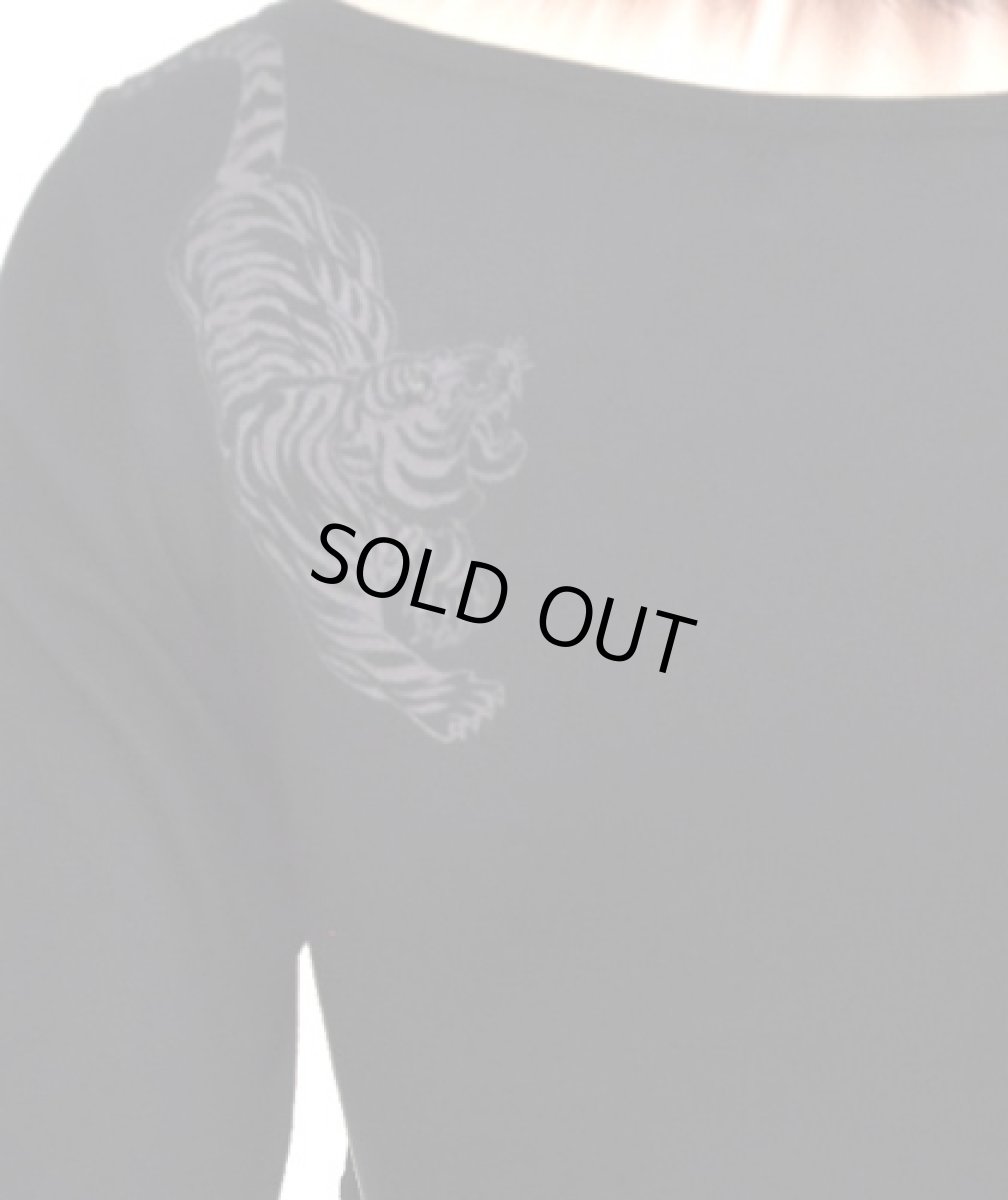 画像5: PSYLO レディース・カットソー「Edward Top / ブラック」 (5)