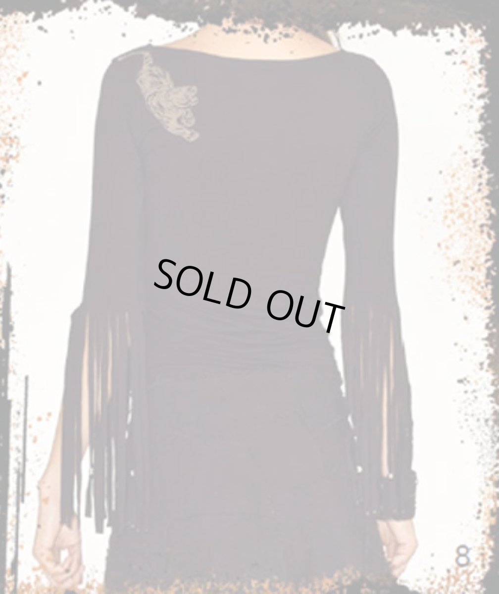 画像3: PSYLO レディース・カットソー「Edward Top / ブラック」 (3)