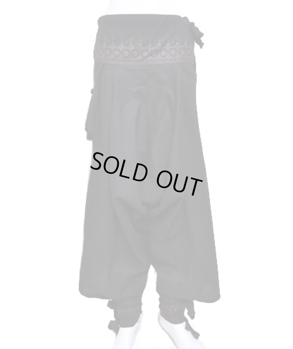 画像3: PSYLO レディース・パンツ「Lay Pants / ブラック」 (3)