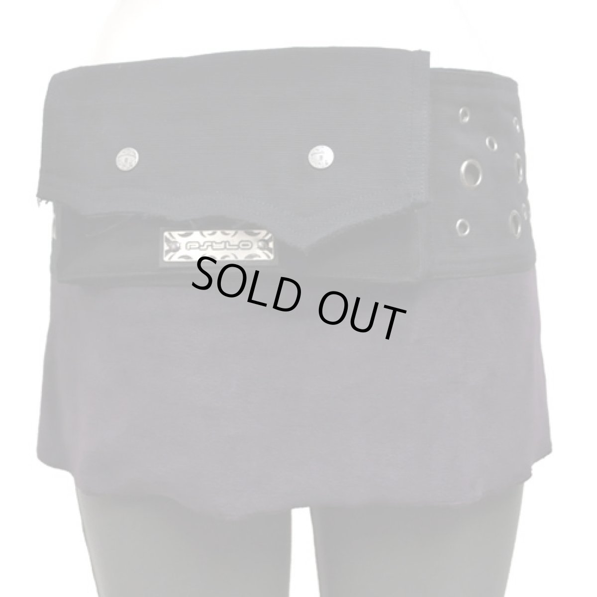 画像3: PSYLO レディース・スカートベルト「Mini Skirts Belt / ブラック×アメジストパープル」 (3)