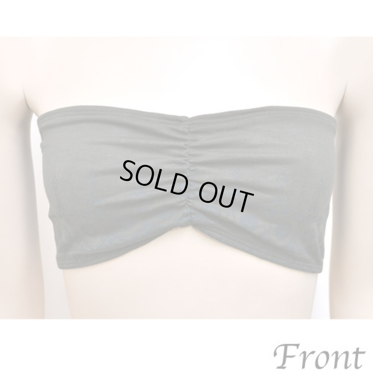 画像1: PSYLO レディース・チューブブラ「Boob Tube / アーミー」 (1)