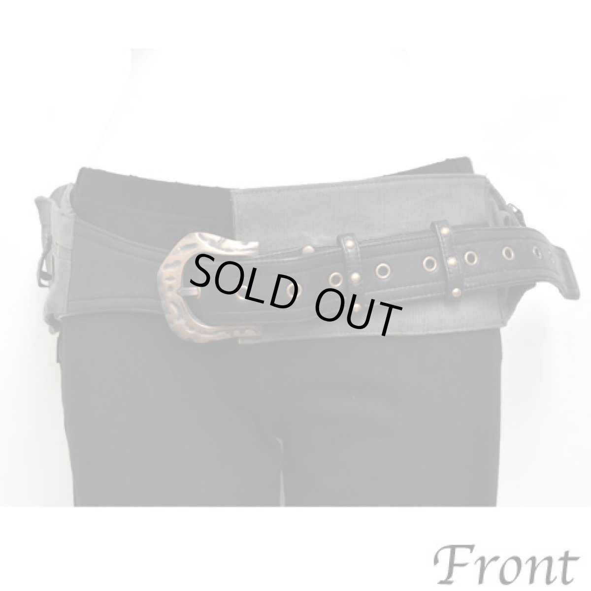 画像2: PSYLO ウエストバッグ「Dealer Bag / アーミー」 (2)