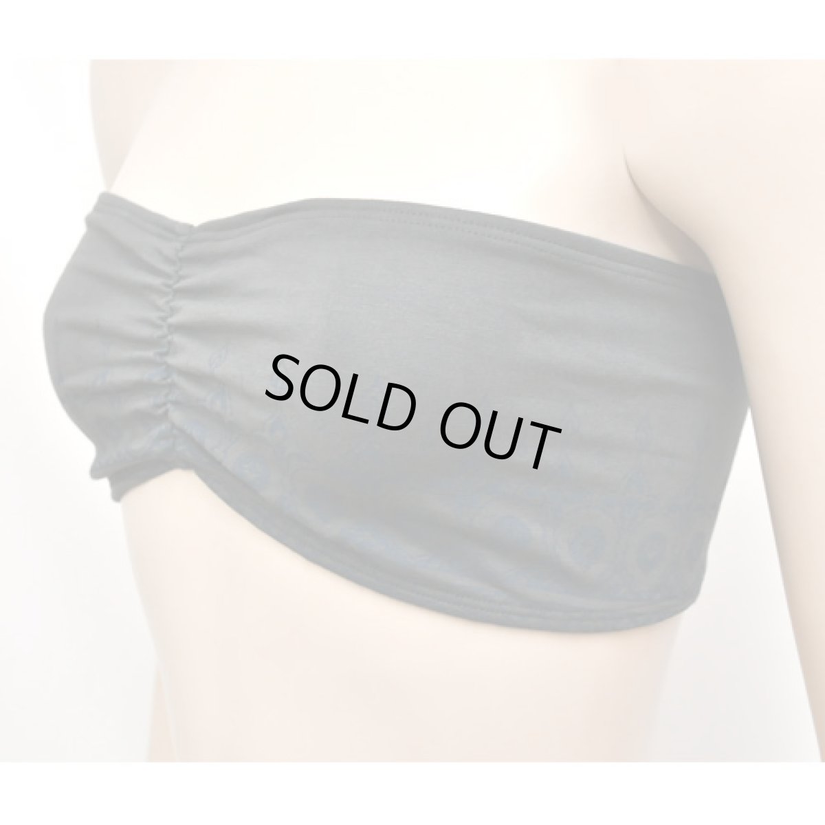 画像2: PSYLO レディース・チューブブラ「Boob Tube / アーミー」 (2)